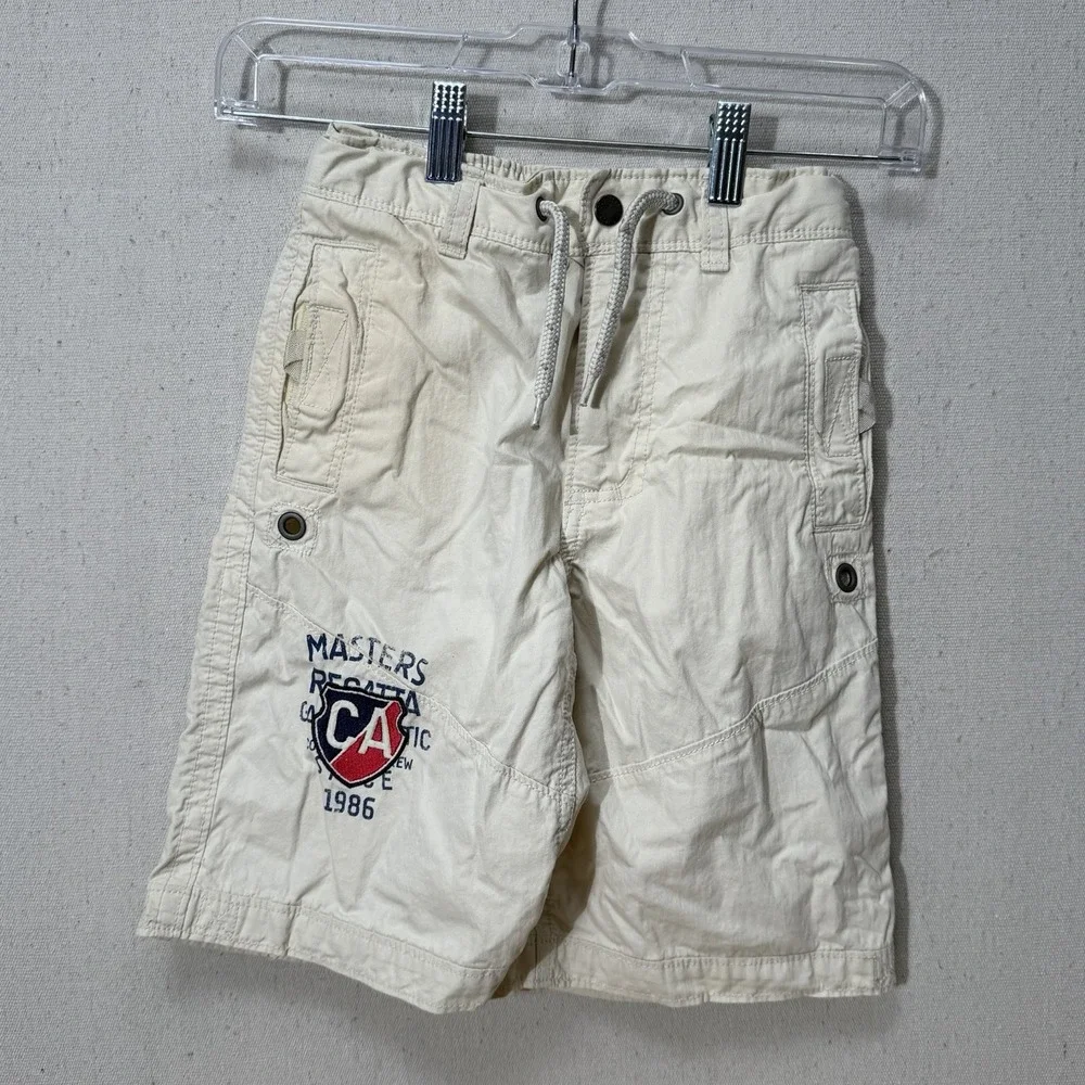 Gap Kids Boy's Cargo Shorts Bottoms size Small (6/7) khaki cotton